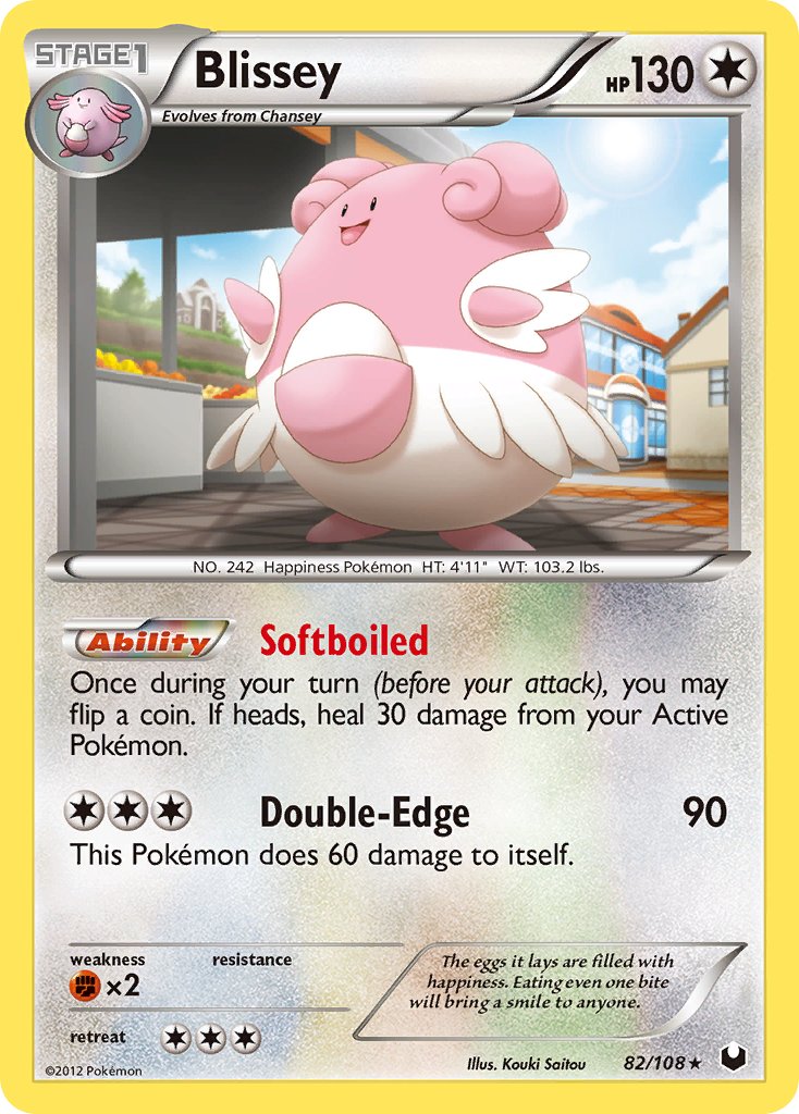 Blissey (82/108) (Battle Arena Deck Exclusive) (Theme Deck Exclusive) [Black & White: Dark Explorers] | Cracking-Singles