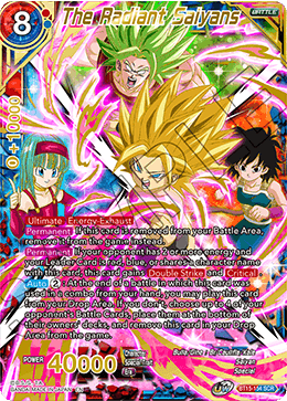 The Radiant Saiyans [BT15-154] | Cracking-Singles