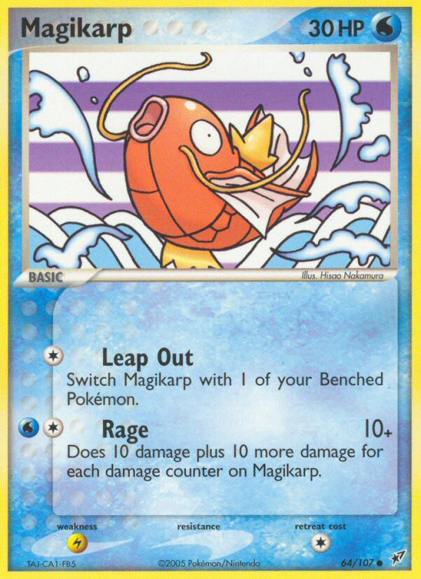 Magikarp (64/107) [EX: Deoxys] | Cracking-Singles