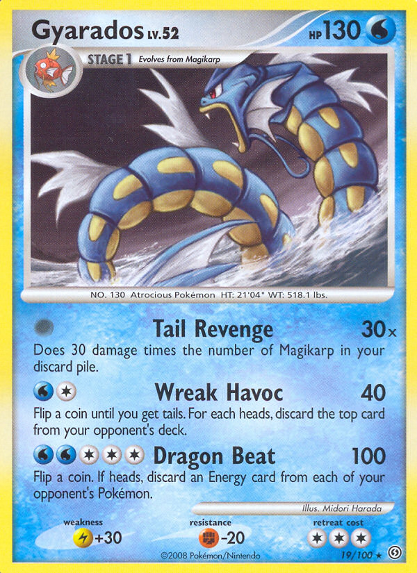 Gyarados (19/100) [Diamond & Pearl: Stormfront] | Cracking-Singles