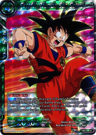 Fateful Reunion Son Goku [TB2-035] | Cracking-Singles