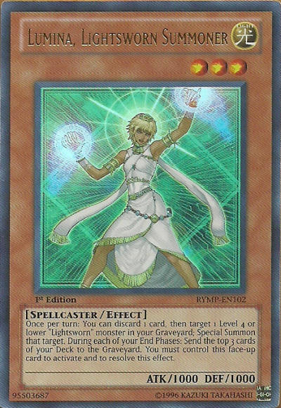 Lumina, Lightsworn Summoner [RYMP-EN102] Ultra Rare | Cracking-Singles