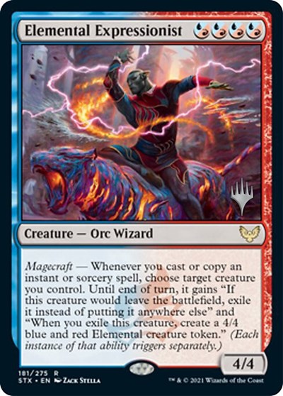 Elemental Expressionist (Promo Pack) [Strixhaven: School of Mages Promos] | Cracking-Singles