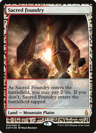 Sacred Foundry [Zendikar Expeditions] | Cracking-Singles