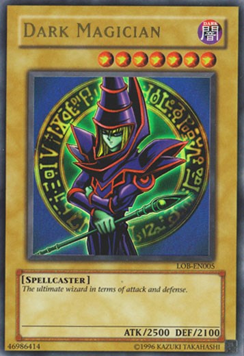 Dark Magician [LOB-EN005] Ultra Rare | Cracking-Singles