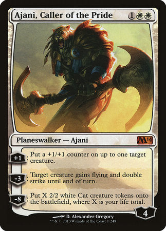 Ajani, Caller of the Pride [Magic 2014] | Cracking-Singles