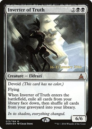 Inverter of Truth [Oath of the Gatewatch Promos] | Cracking-Singles