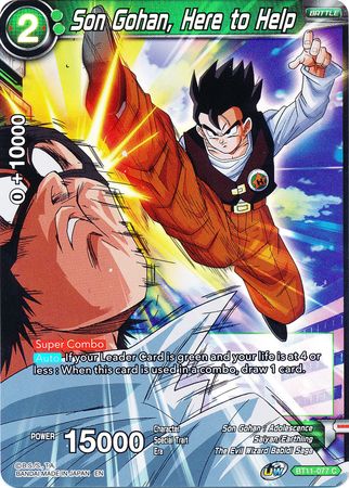 Son Gohan, Here to Help [BT11-077] | Cracking-Singles