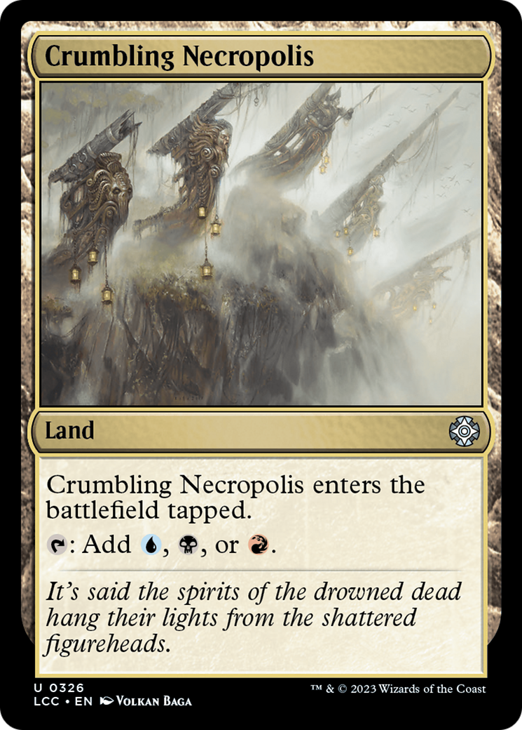 Crumbling Necropolis [The Lost Caverns of Ixalan Commander] | Cracking-Singles