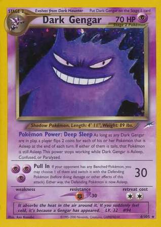 Dark Gengar (6/105) [Neo Destiny Unlimited] | Cracking-Singles