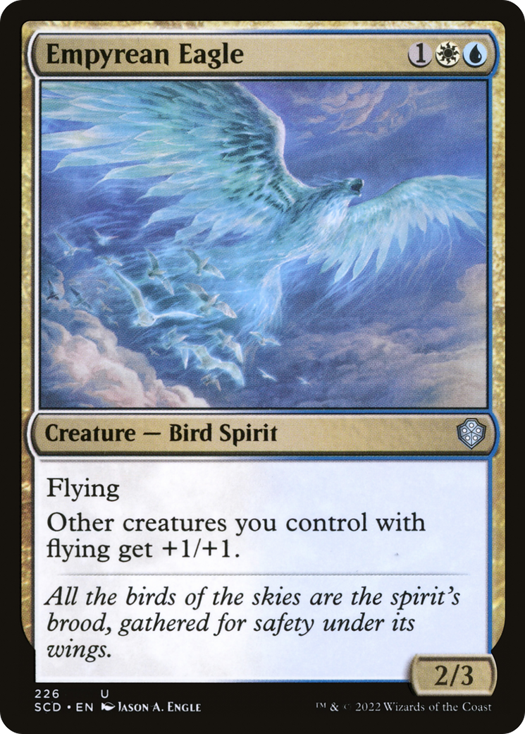 Empyrean Eagle [Starter Commander Decks] | Cracking-Singles