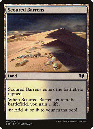 Scoured Barrens [Commander 2015] | Cracking-Singles