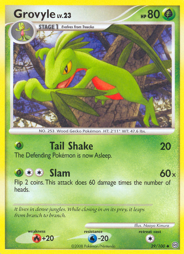 Grovyle (39/100) [Diamond & Pearl: Stormfront] | Cracking-Singles