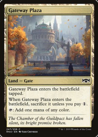 Gateway Plaza [Ravnica Allegiance] | Cracking-Singles