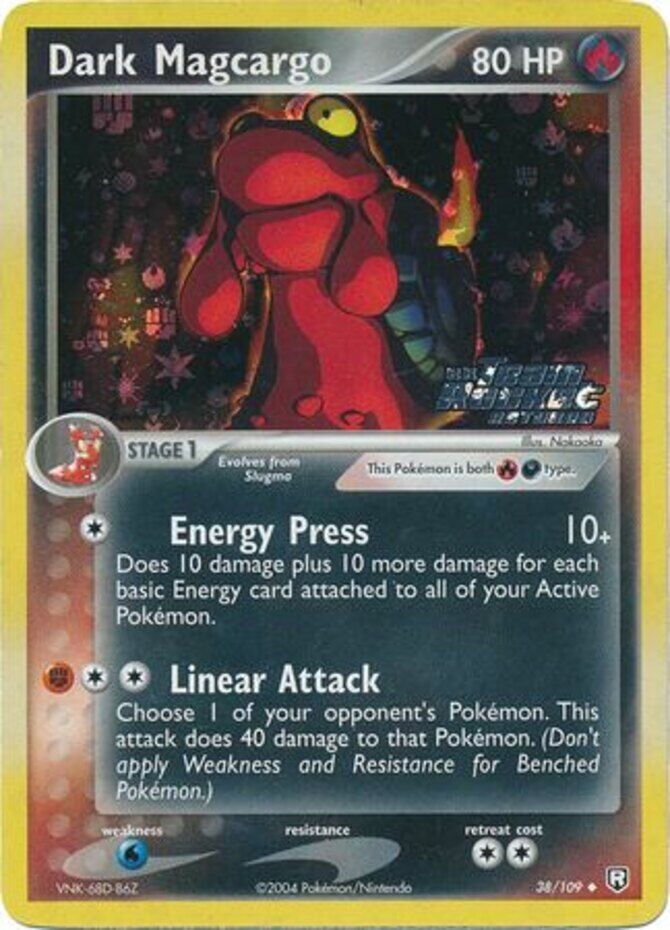 Dark Magcargo (38/109) (Stamped) [EX: Team Rocket Returns] | Cracking-Singles