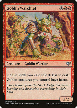 Goblin Warchief [Duel Decks: Speed vs. Cunning] | Cracking-Singles