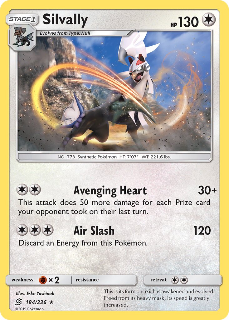 Silvally (184/236) (Theme Deck Exclusive) [Sun & Moon: Unified Minds] | Cracking-Singles