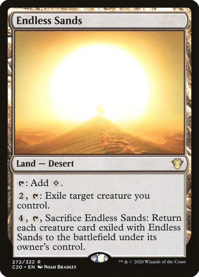 Endless Sands [Commander 2020] | Cracking-Singles