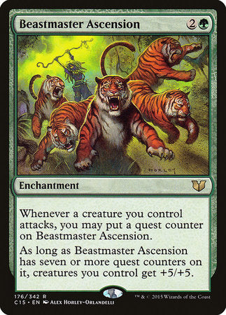 Beastmaster Ascension [Commander 2015] | Cracking-Singles