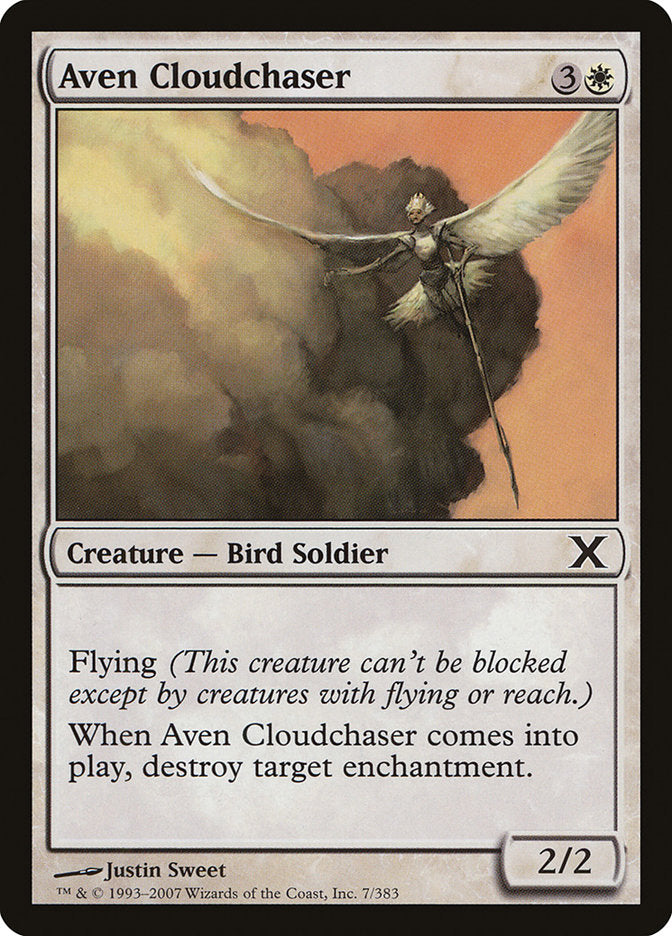 Aven Cloudchaser [Tenth Edition] | Cracking-Singles