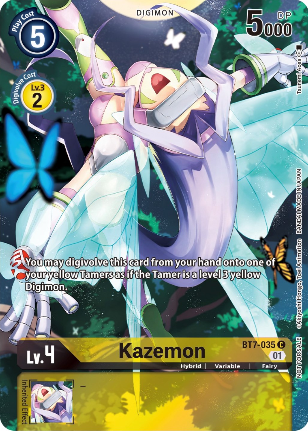 Kazemon [BT7-035] (2nd Anniversary Frontier Card) [Next Adventure Promos] | Cracking-Singles