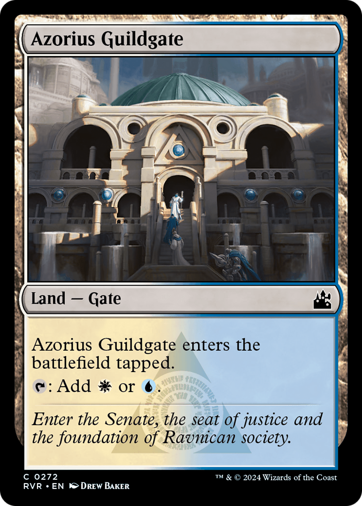 Azorius Guildgate [Ravnica Remastered] | Cracking-Singles