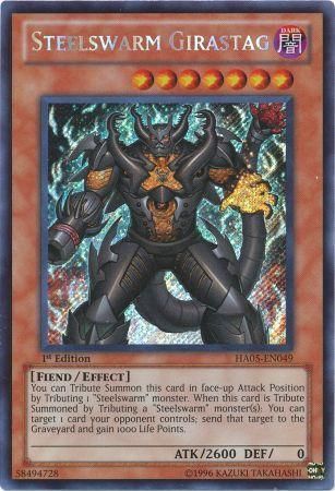 Steelswarm Girastag [HA05-EN049] Secret Rare | Cracking-Singles