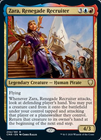 Zara, Renegade Recruiter [Commander Legends] | Cracking-Singles