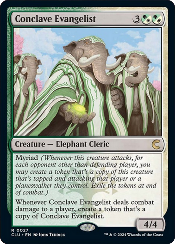 Conclave Evangelist [Ravnica: Clue Edition] | Cracking-Singles