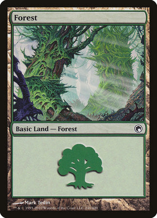 Forest (246) [Scars of Mirrodin] | Cracking-Singles