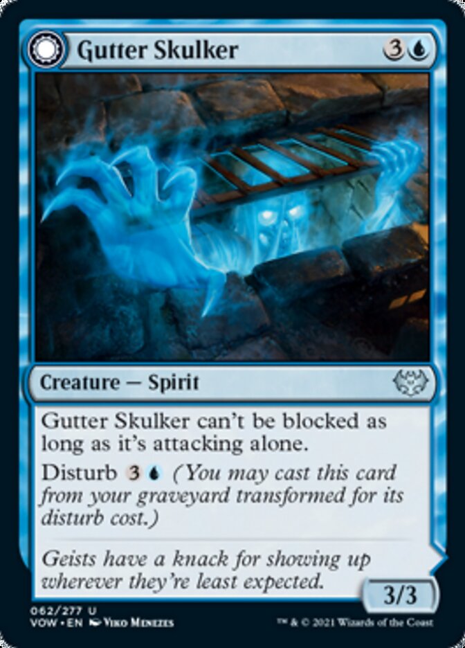 Gutter Skulker // Gutter Shortcut [Innistrad: Crimson Vow] | Cracking-Singles