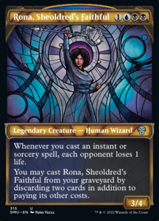 Rona, Sheoldred's Faithful (Showcase) [Dominaria United] | Cracking-Singles