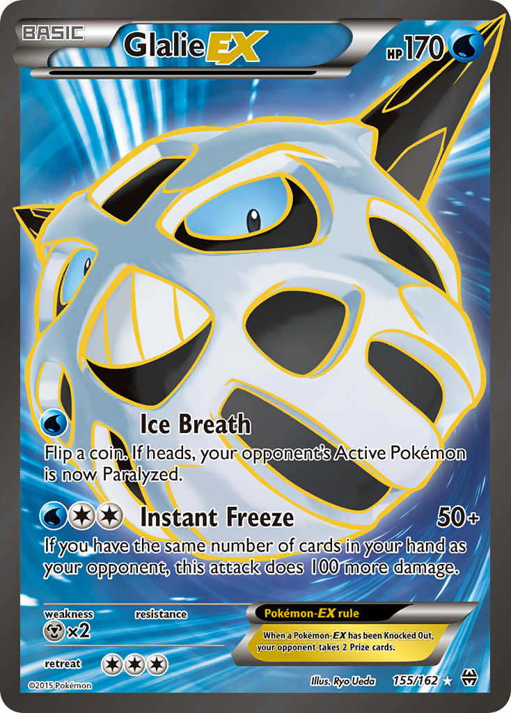 Glalie EX (155/162) [XY: BREAKthrough] | Cracking-Singles