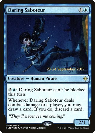 Daring Saboteur [Ixalan Promos] | Cracking-Singles