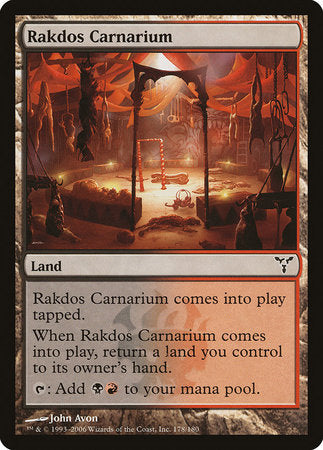 Rakdos Carnarium [Dissension] | Cracking-Singles