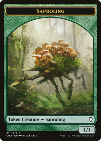 Saproling Token [Commander Anthology Volume II Tokens] | Cracking-Singles