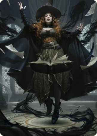 Tasha, the Witch Queen Art Card (41) [Commander Legends: Battle for Baldur's Gate Art Series] | Cracking-Singles