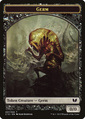 Germ // Zombie Double-Sided Token [Commander 2015 Tokens] | Cracking-Singles