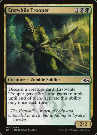 Erstwhile Trooper [Guilds of Ravnica] | Cracking-Singles