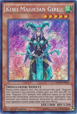 Kiwi Magician Girl [MVP1-ENS16] Secret Rare | Cracking-Singles