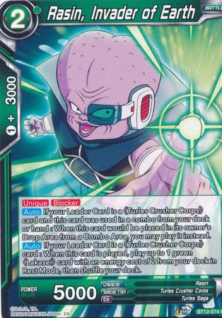 Rasin, Invader of Earth [BT12-074] | Cracking-Singles