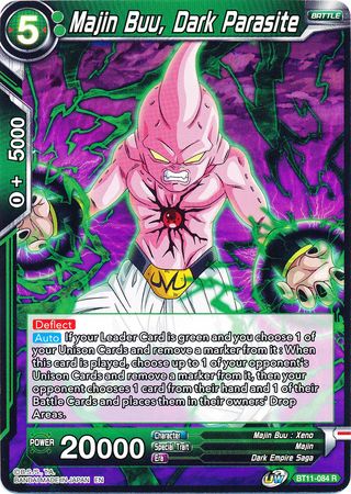 Majin Buu, Dark Parasite [BT11-084] | Cracking-Singles