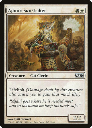 Ajani's Sunstriker [Magic 2013] | Cracking-Singles