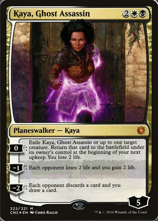 Kaya, Ghost Assassin (222/221) [Conspiracy: Take the Crown] | Cracking-Singles