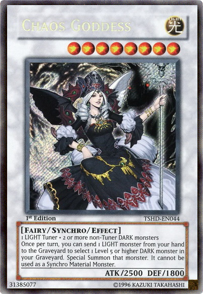 Chaos Goddess [TSHD-EN044] Secret Rare | Cracking-Singles