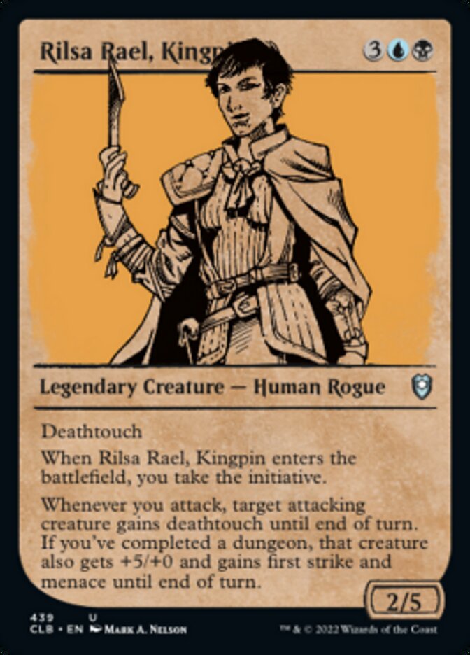 Rilsa Rael, Kingpin (Showcase) [Commander Legends: Battle for Baldur's Gate] | Cracking-Singles