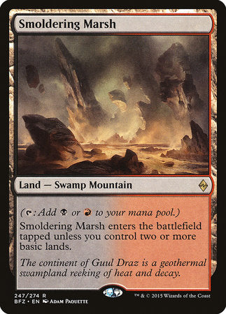 Smoldering Marsh [Battle for Zendikar] | Cracking-Singles