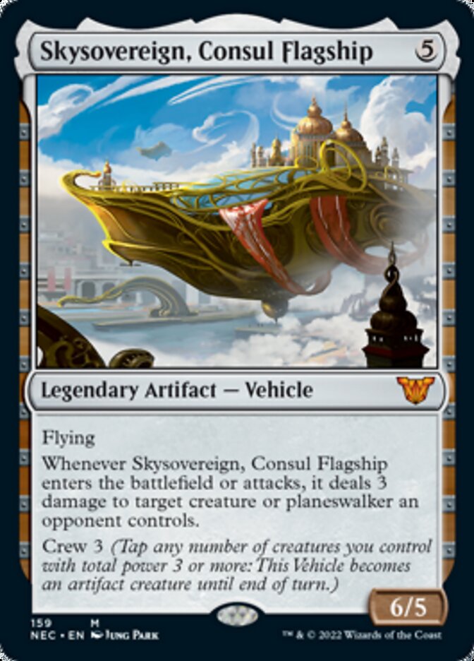 Skysovereign, Consul Flagship [Kamigawa: Neon Dynasty Commander] | Cracking-Singles