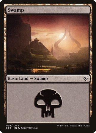 Swamp (99) [Archenemy: Nicol Bolas] | Cracking-Singles