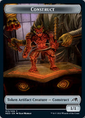 Construct (015) // Blood (017) Double-sided Token [Challenger Decks 2022 Tokens] | Cracking-Singles